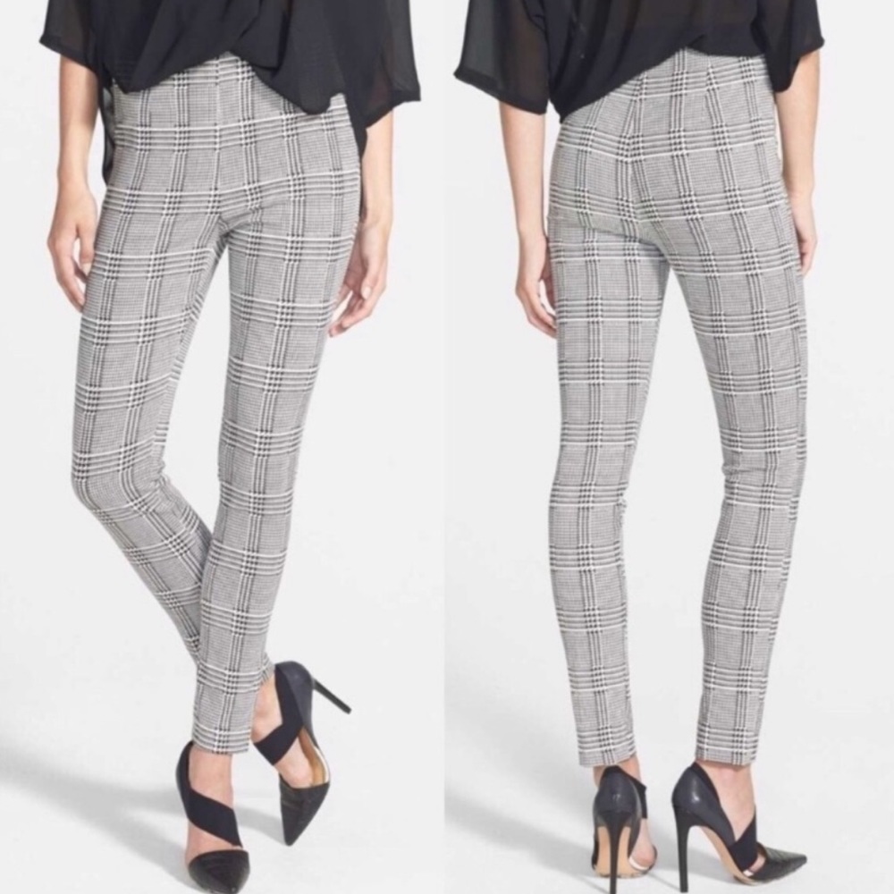 Lucy Paris houndstooth pattern pants